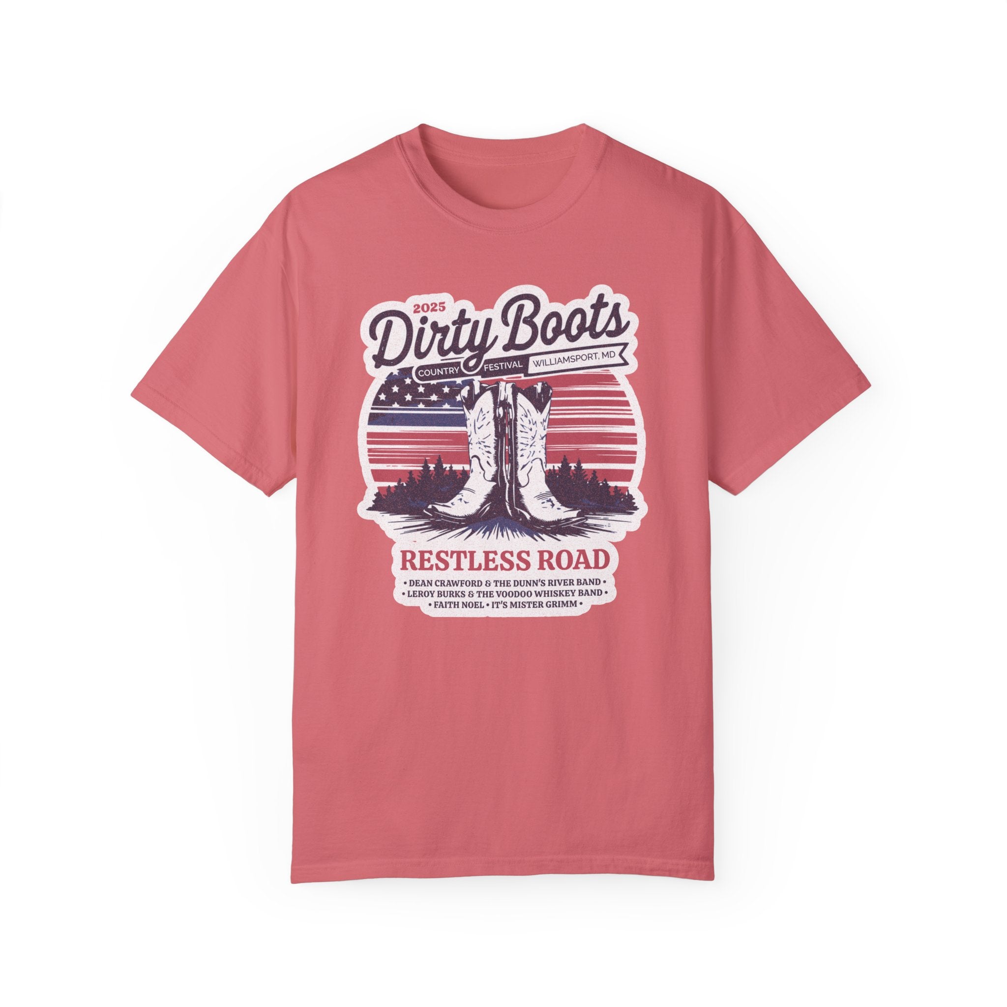 2025 Dirty Boots Festival Tee
