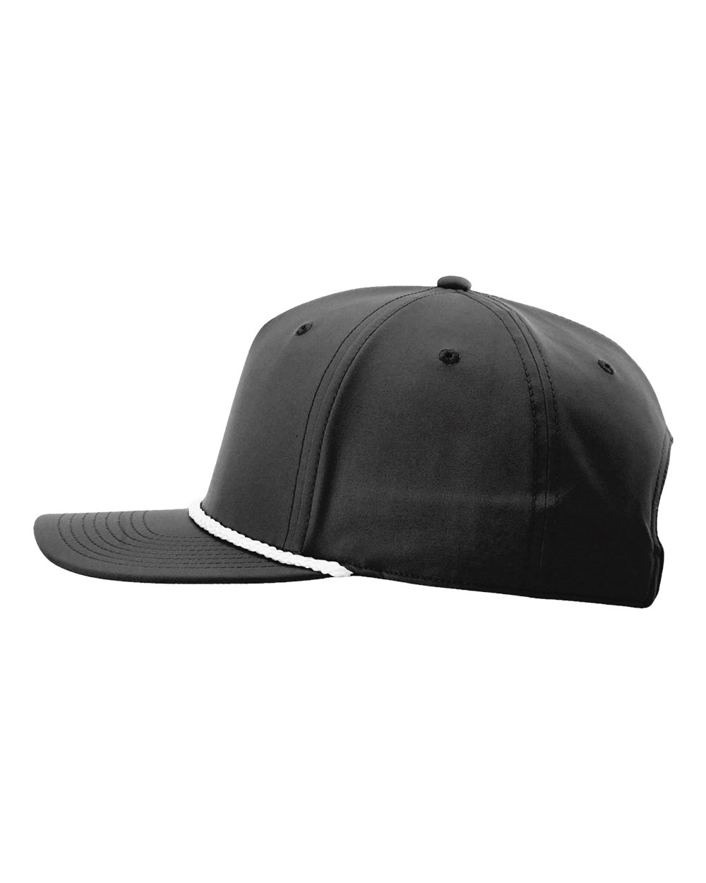 ABC Supply | Richardson 258 Performance Rope Hat | Black White