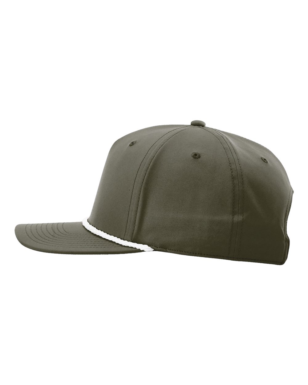 ABC Supply | Richardson 258 Performance Rope Hat | Dark Olive White