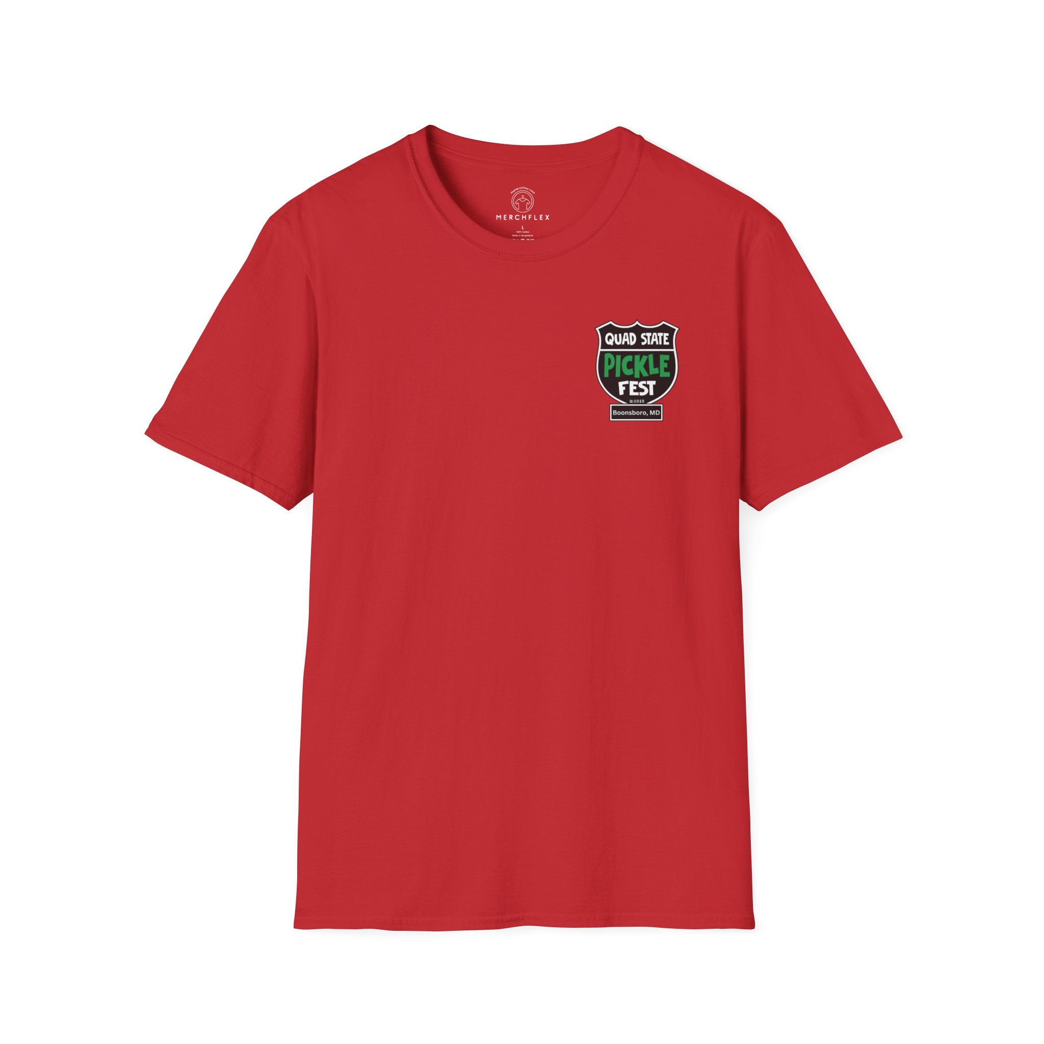Pickle Fest Logo + DJ Tee | Front & Back