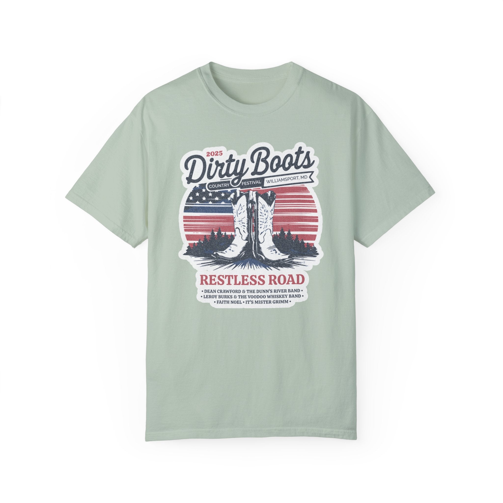 2025 Dirty Boots Festival Tee
