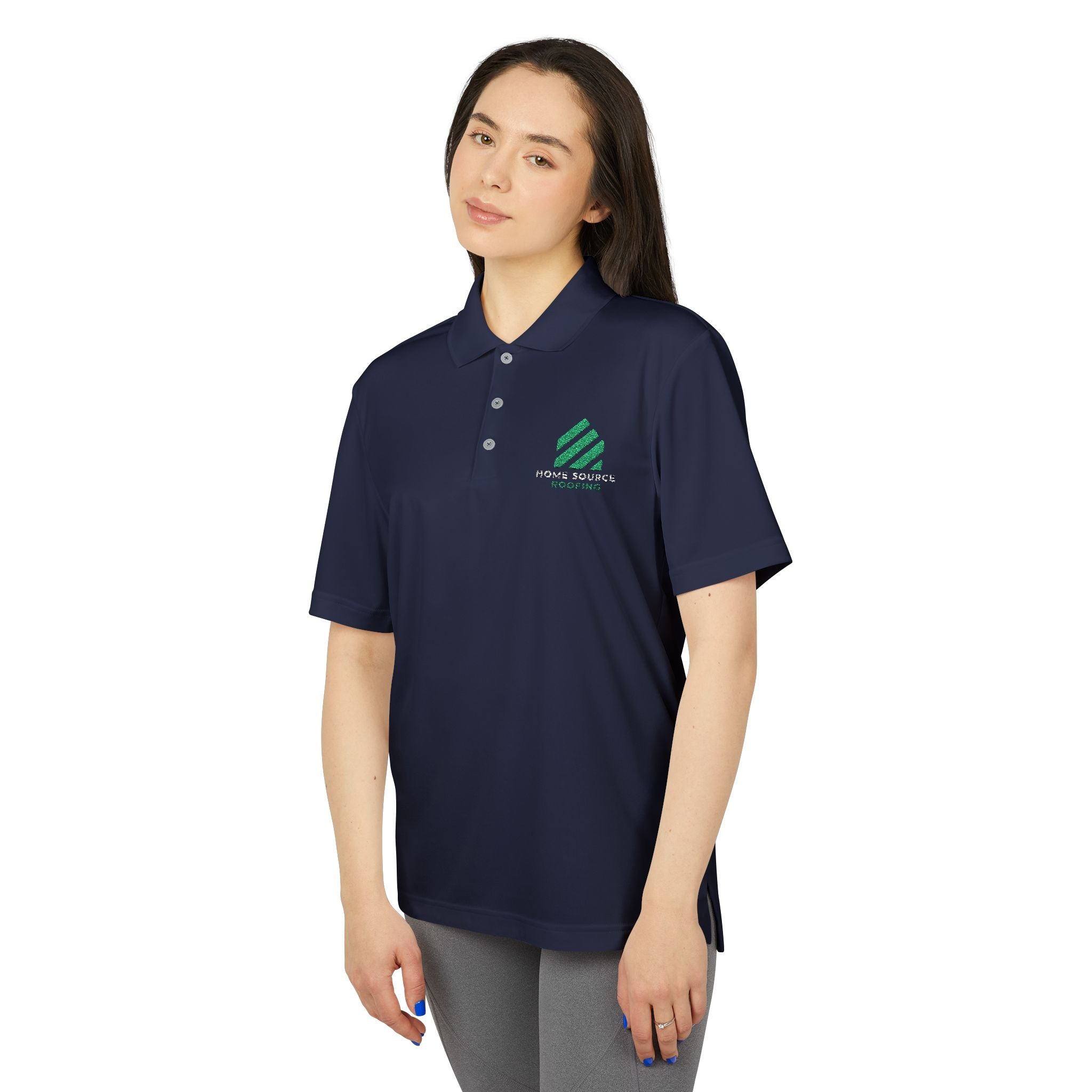 Adidas Unisex Performance Polo with HSR logo