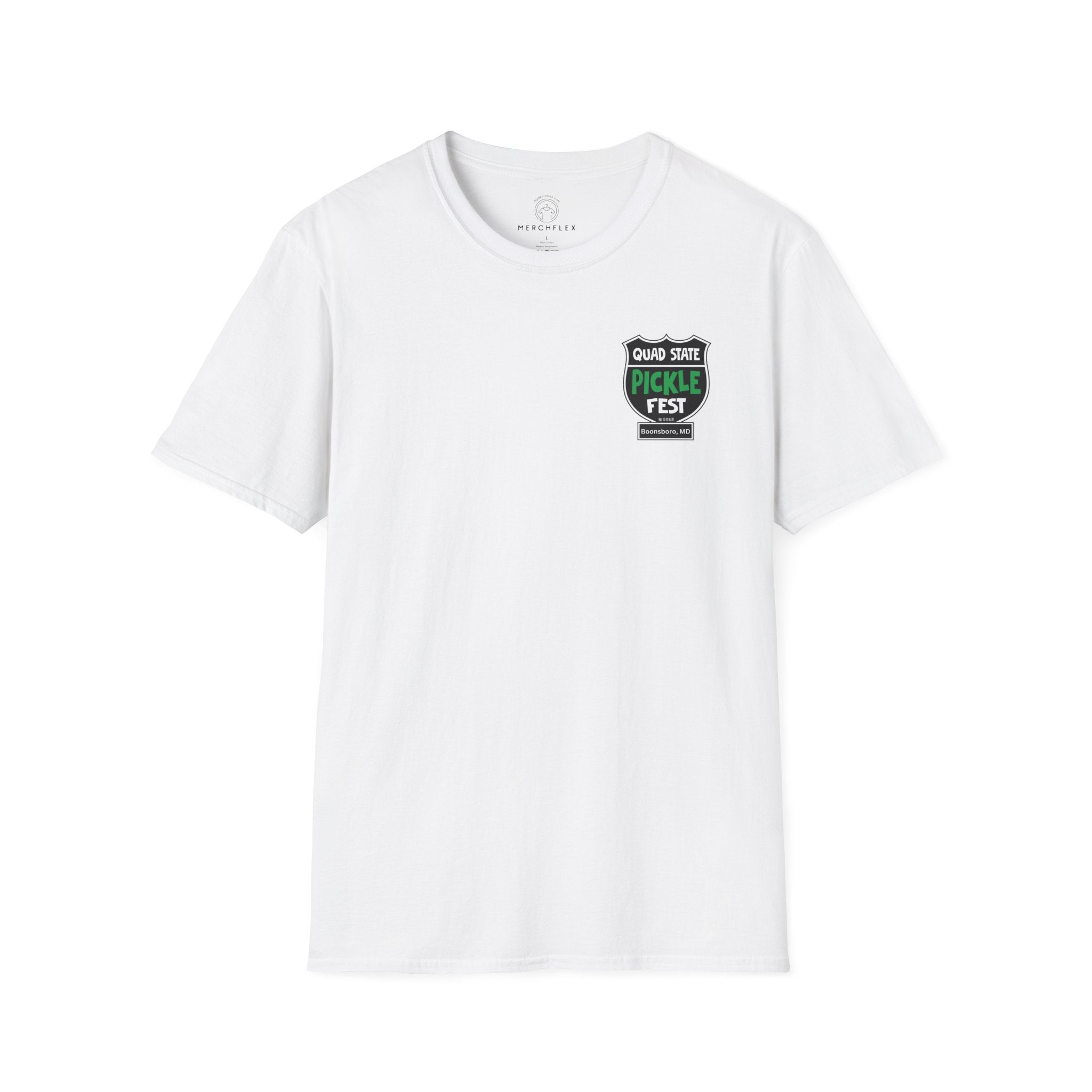 Pickle Fest Logo + DJ Tee | Front & Back
