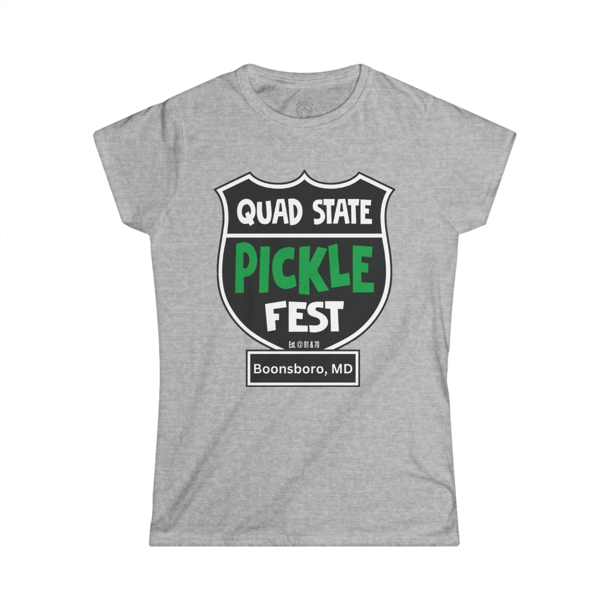 Women's Pickle Fest Shield Tee