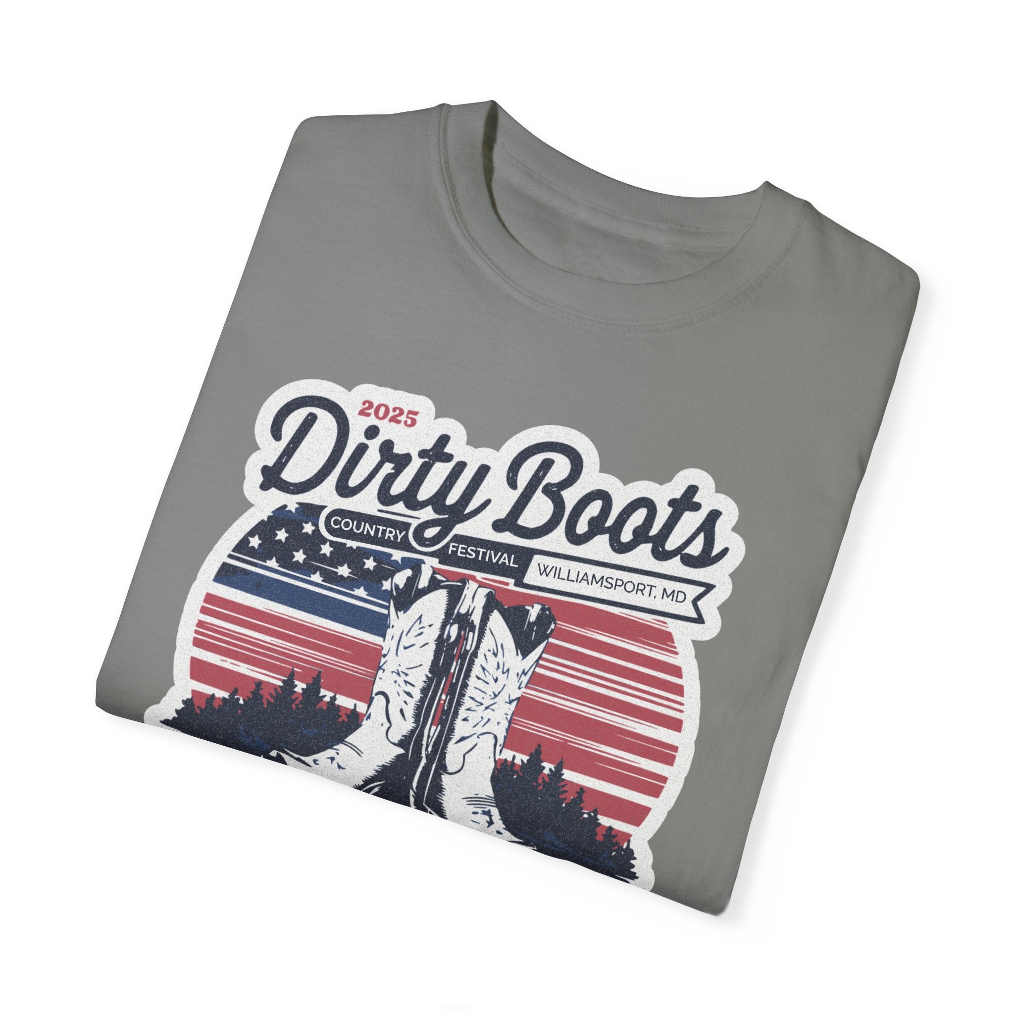 2025 Dirty Boots Festival Tee