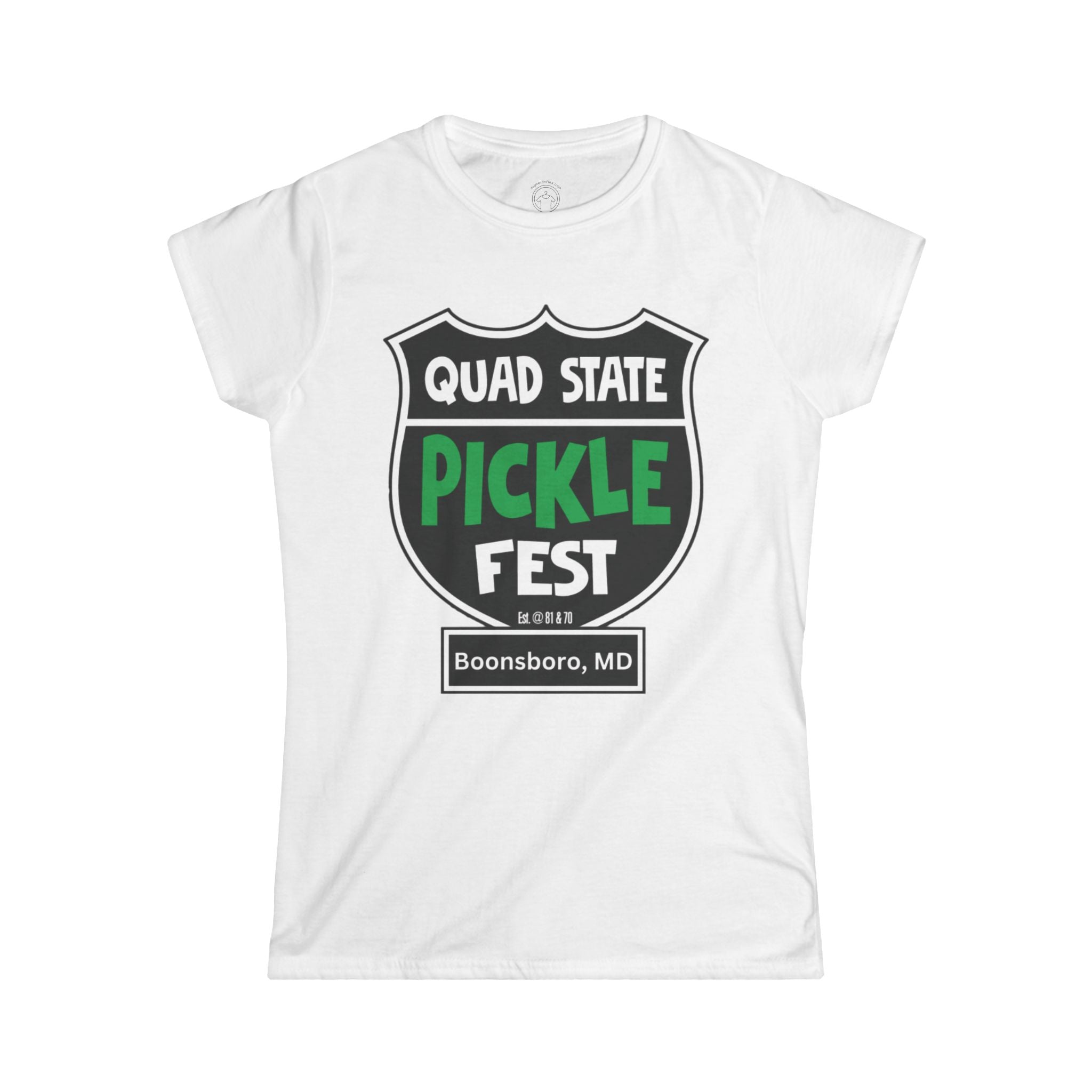 Women's Pickle Fest Shield Tee