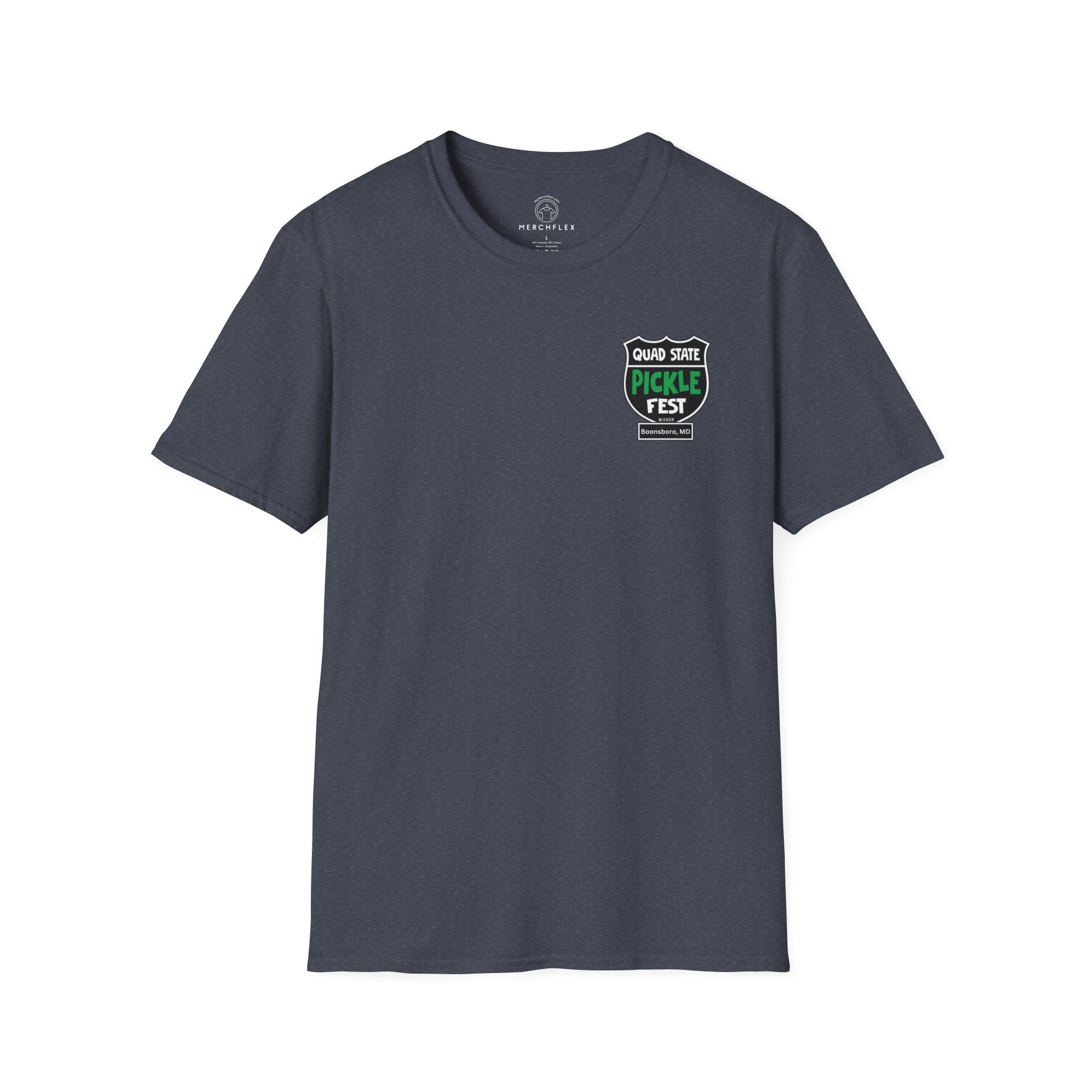 Pickle Fest Logo + DJ Tee | Front & Back