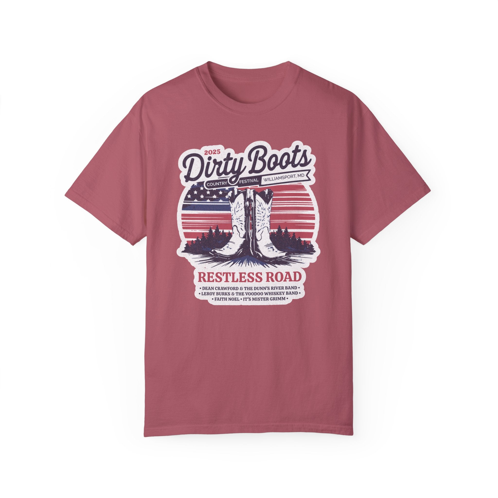2025 Dirty Boots Festival Tee