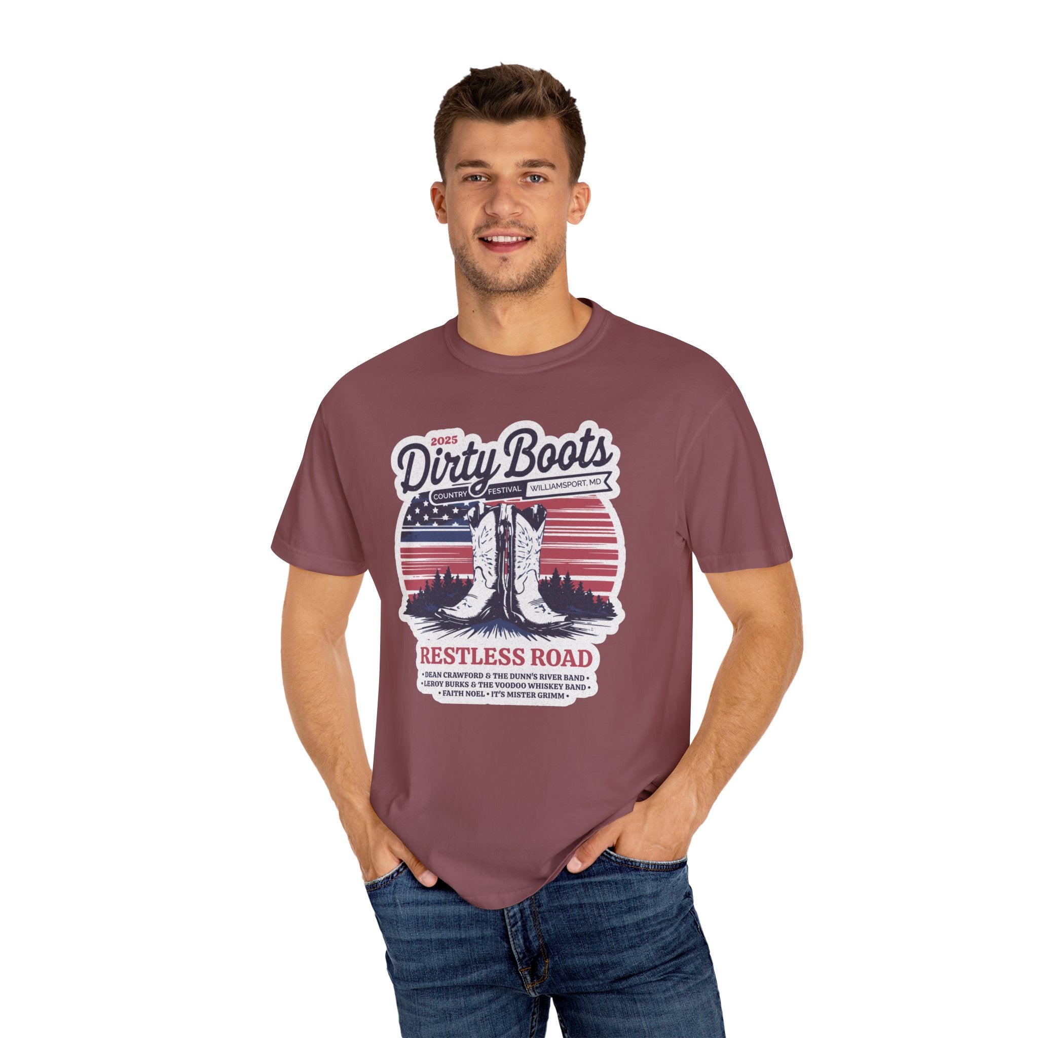 2025 Dirty Boots Festival Tee