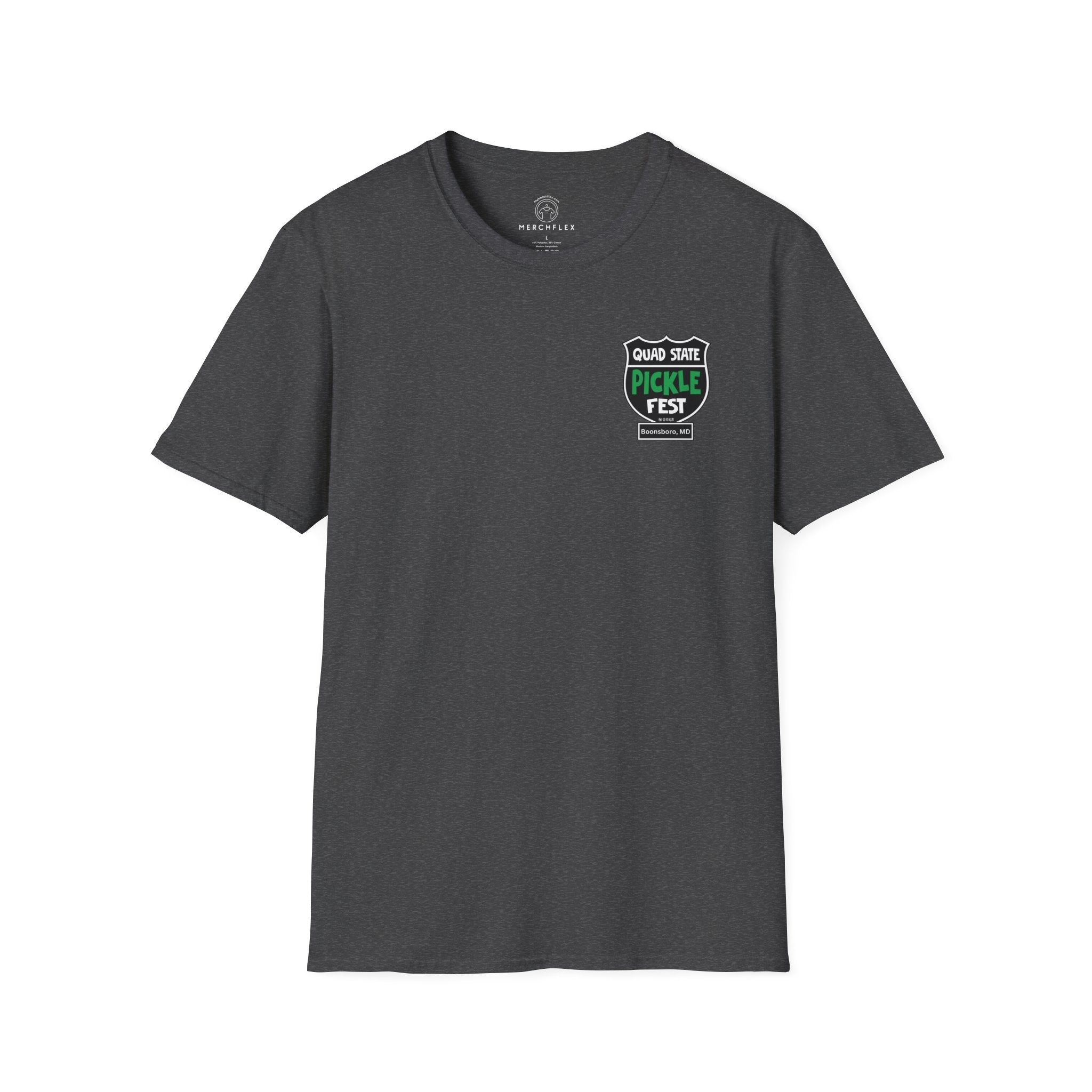 Pickle Fest Logo + DJ Tee | Front & Back