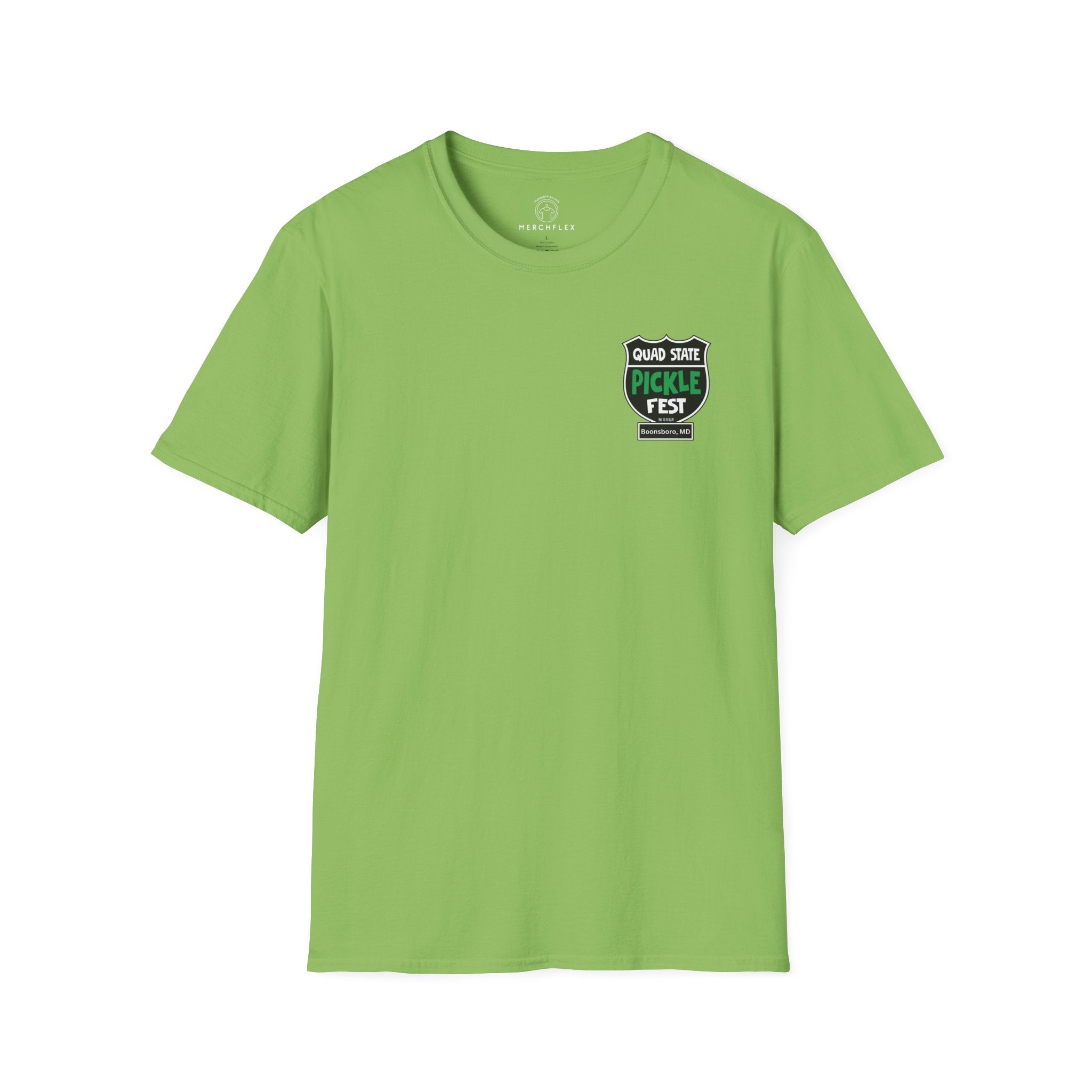 Pickle Fest Logo + DJ Tee | Front & Back