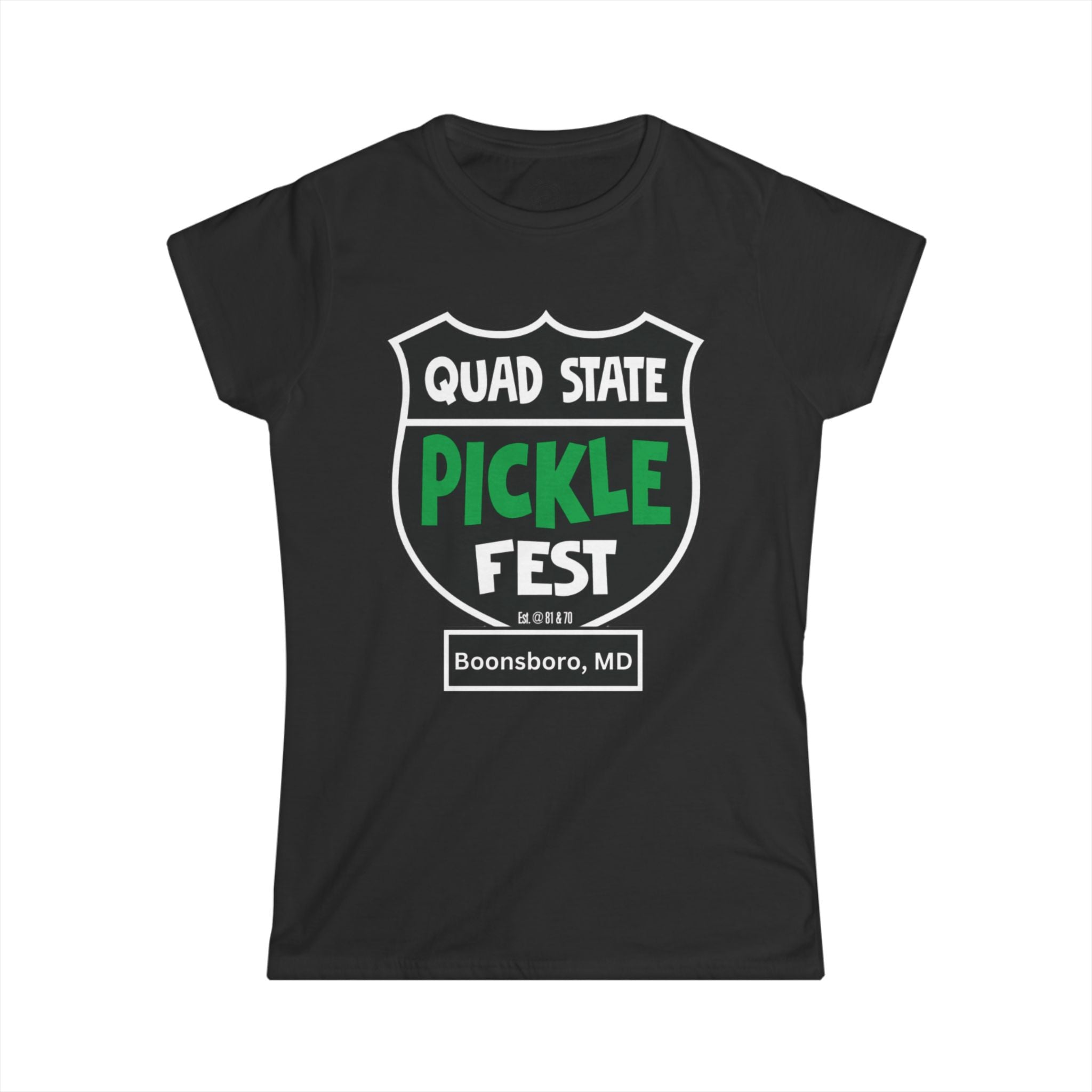 Women's Pickle Fest Shield Tee