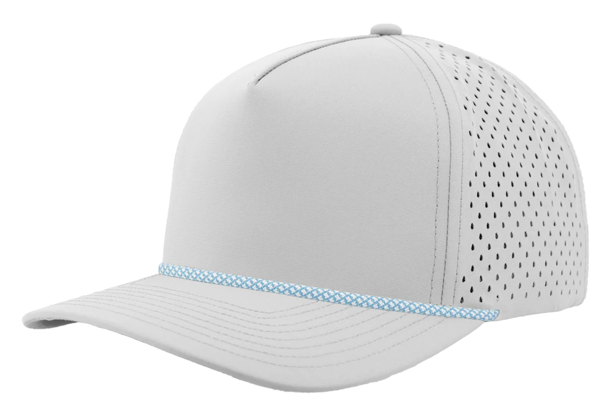 ABC Supply | Blackhawk R+ Rope Hat | Off White | Blue Chainlink