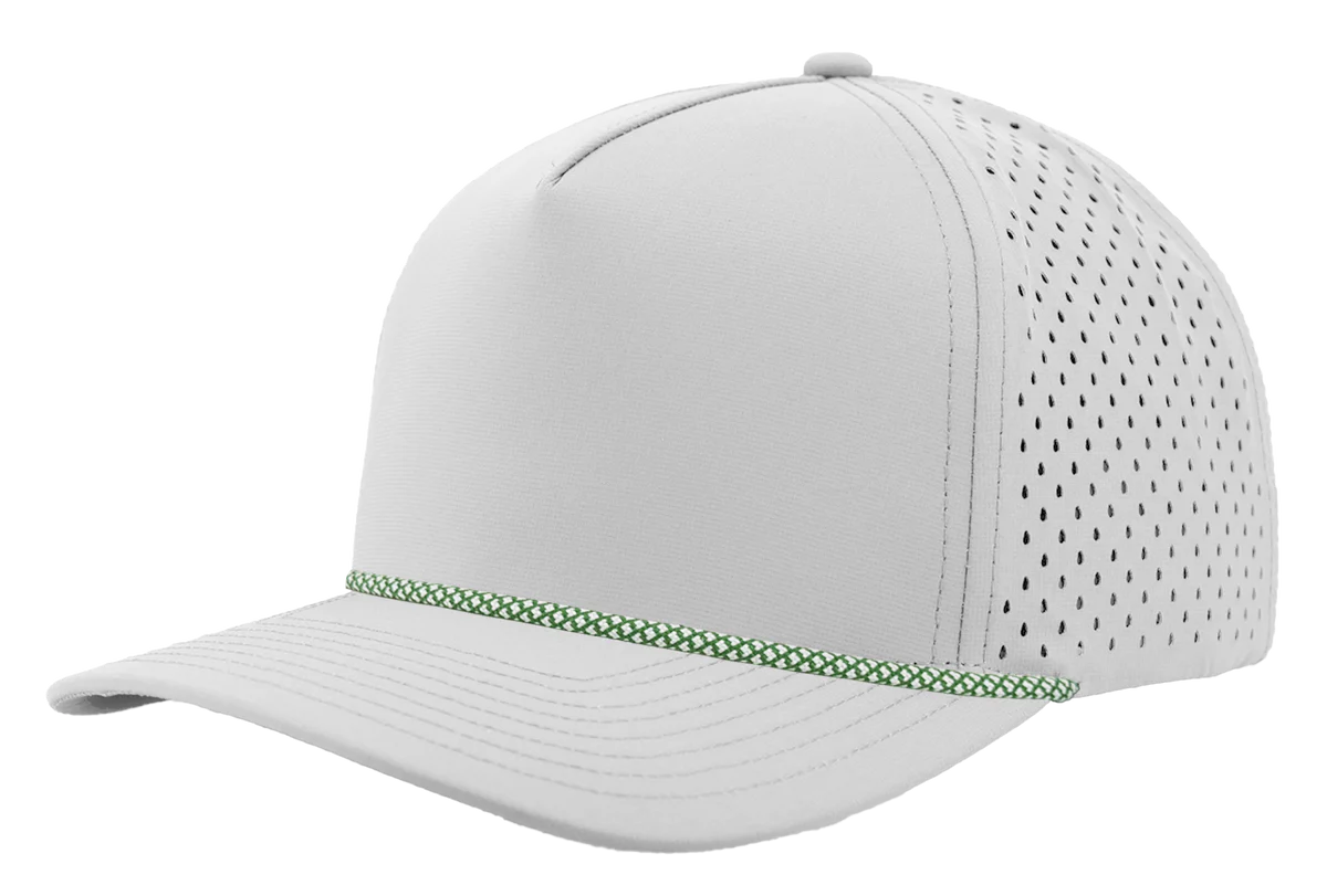 ABC Supply | Blackhawk R+ Rope Hat | Off White | Masters Green Chainlink