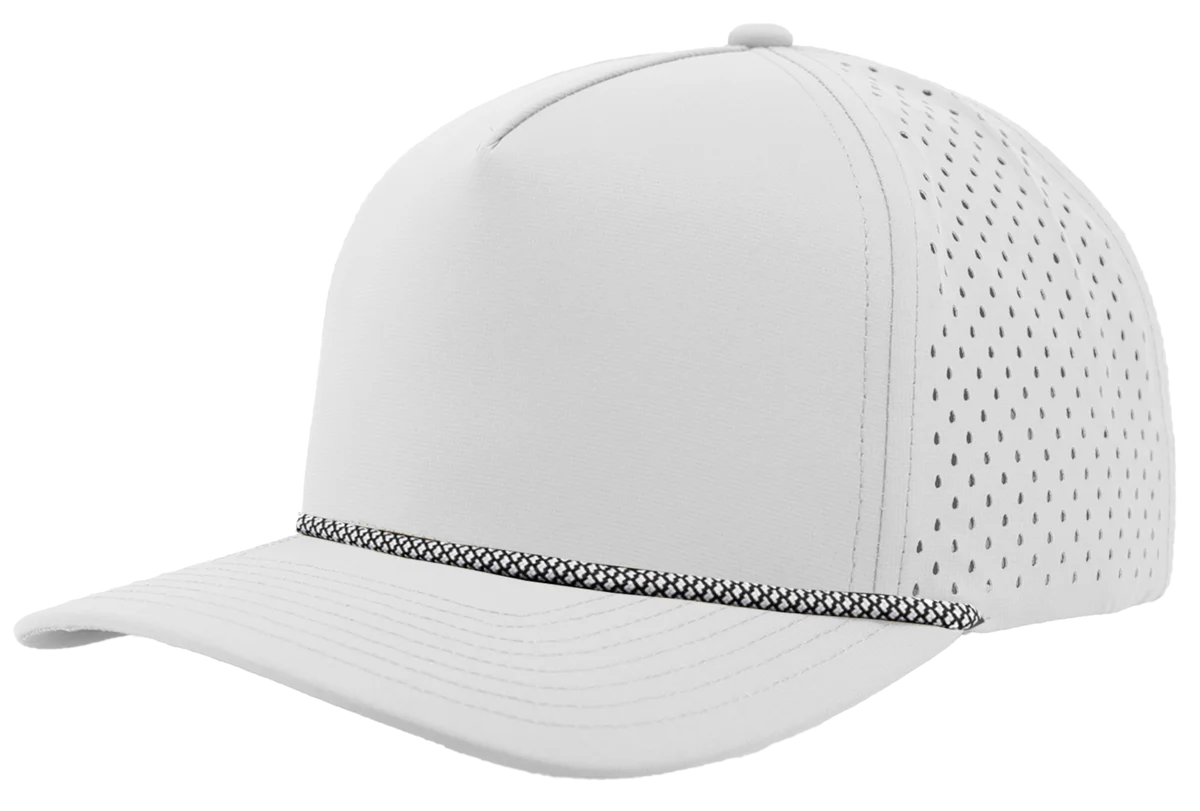ABC Supply | Blackhawk R+ Rope Hat | Off White | Black Chainlink
