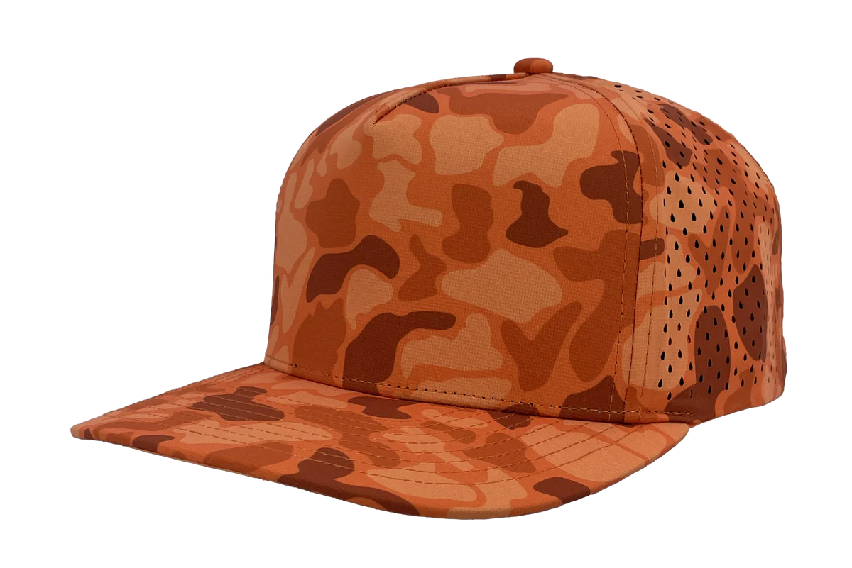 ABC Supply | Blackhawk Hat - Blaze Orange Old School Camo