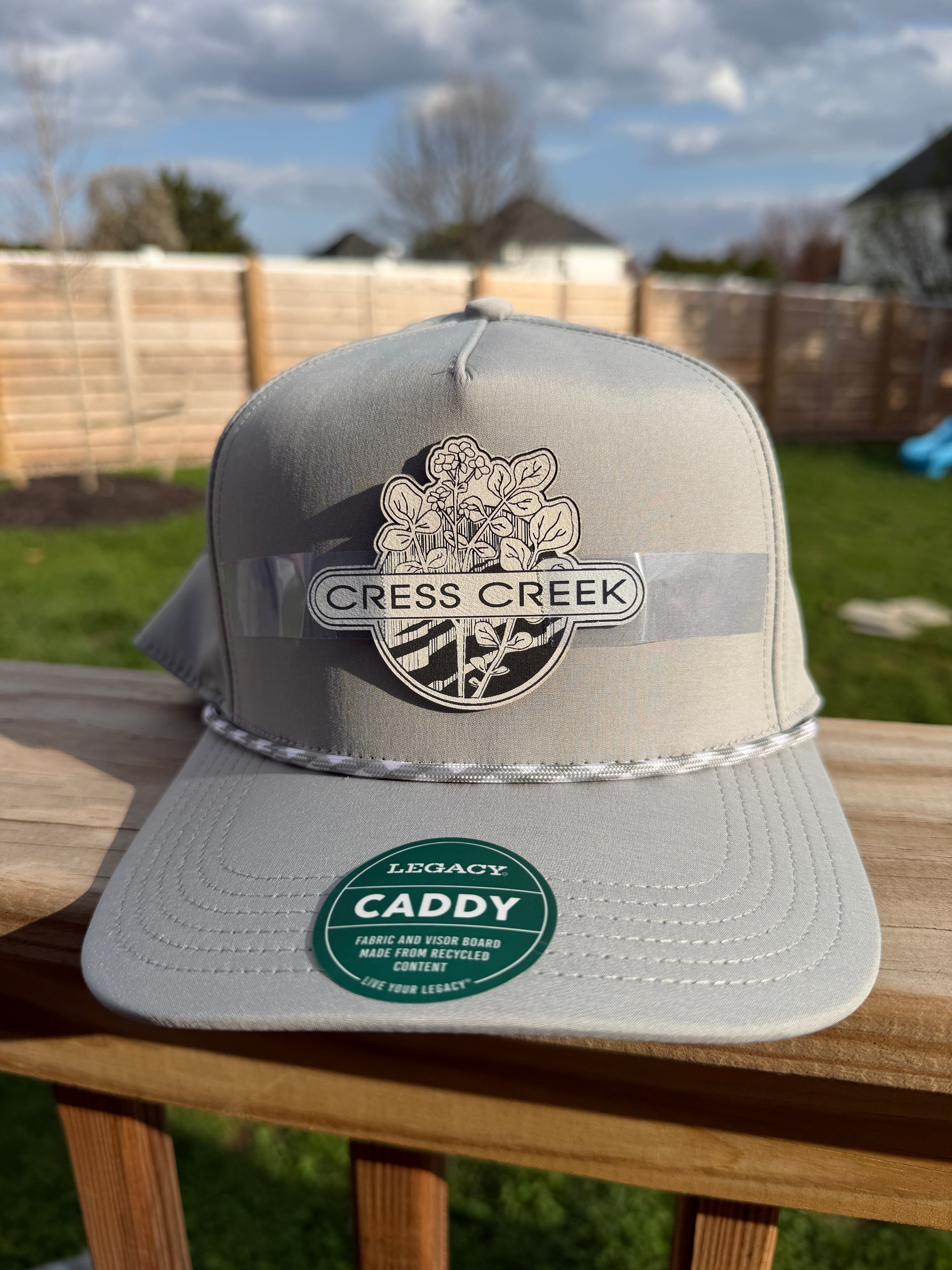 Cress Creek | Grey Caddy Hat