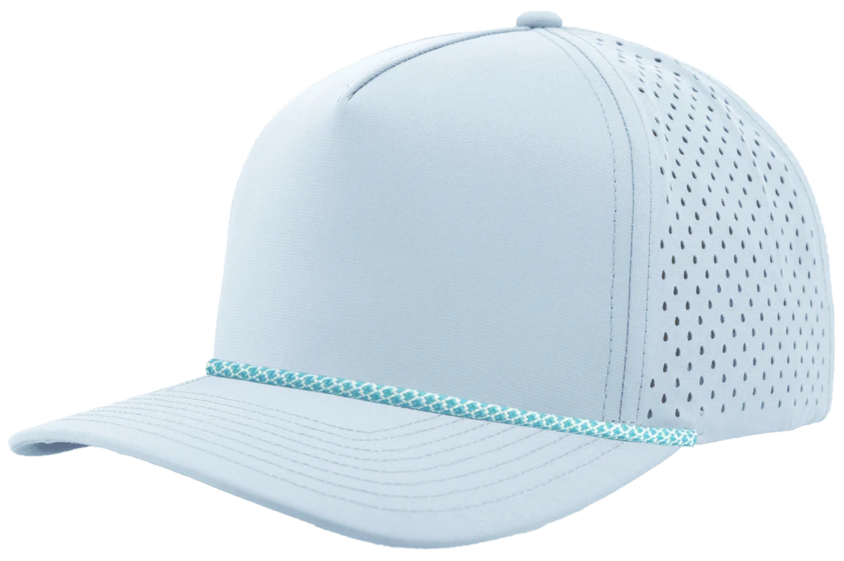 ABC Supply | Blackhawk R+ Rope Hat | Baby Blue | Blue Chainlink
