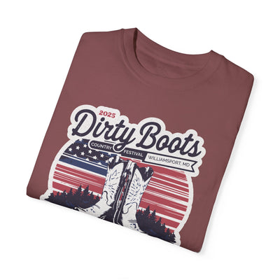2025 Dirty Boots Festival Tee