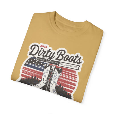 2025 Dirty Boots Festival Tee