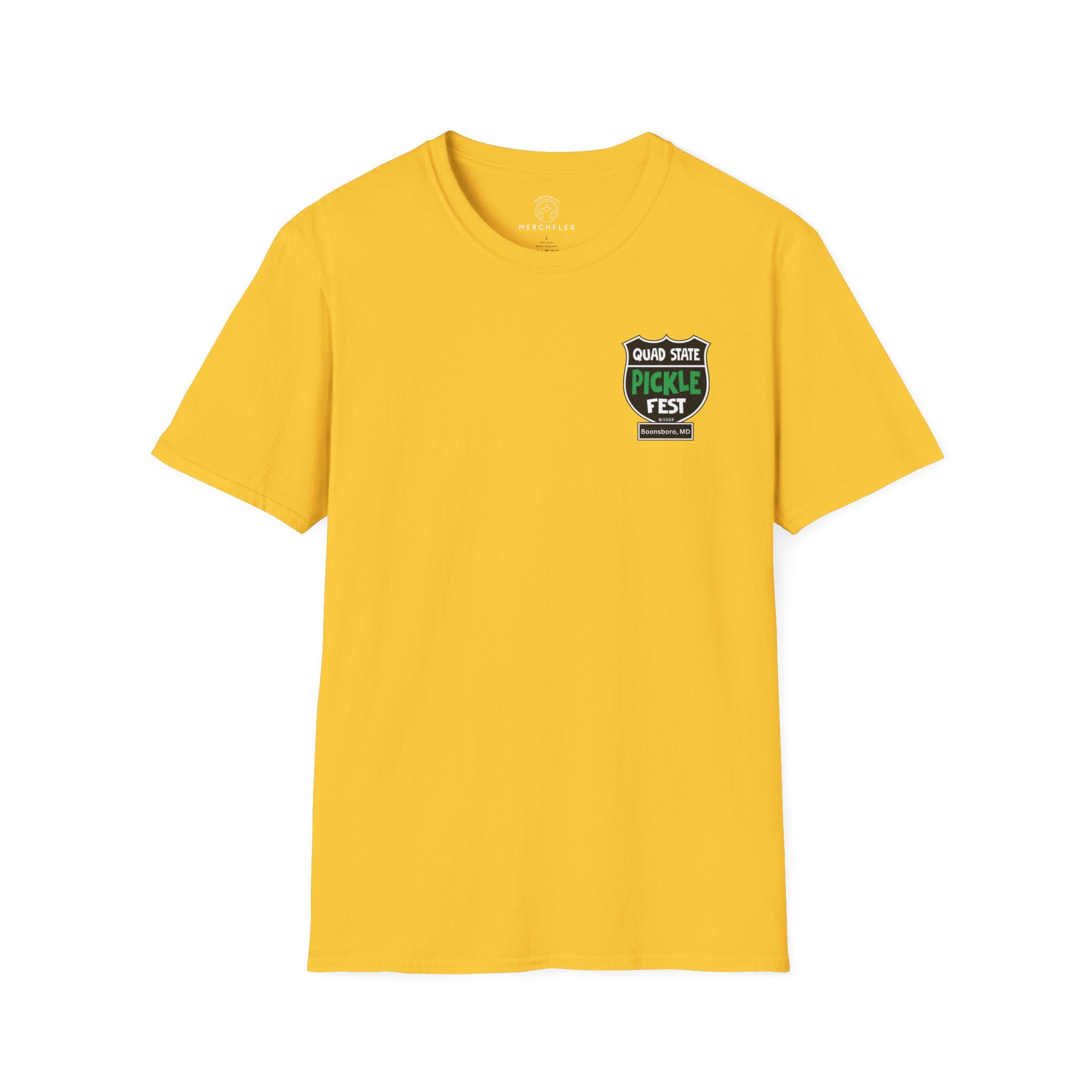 Pickle Fest Logo + DJ Tee | Front & Back