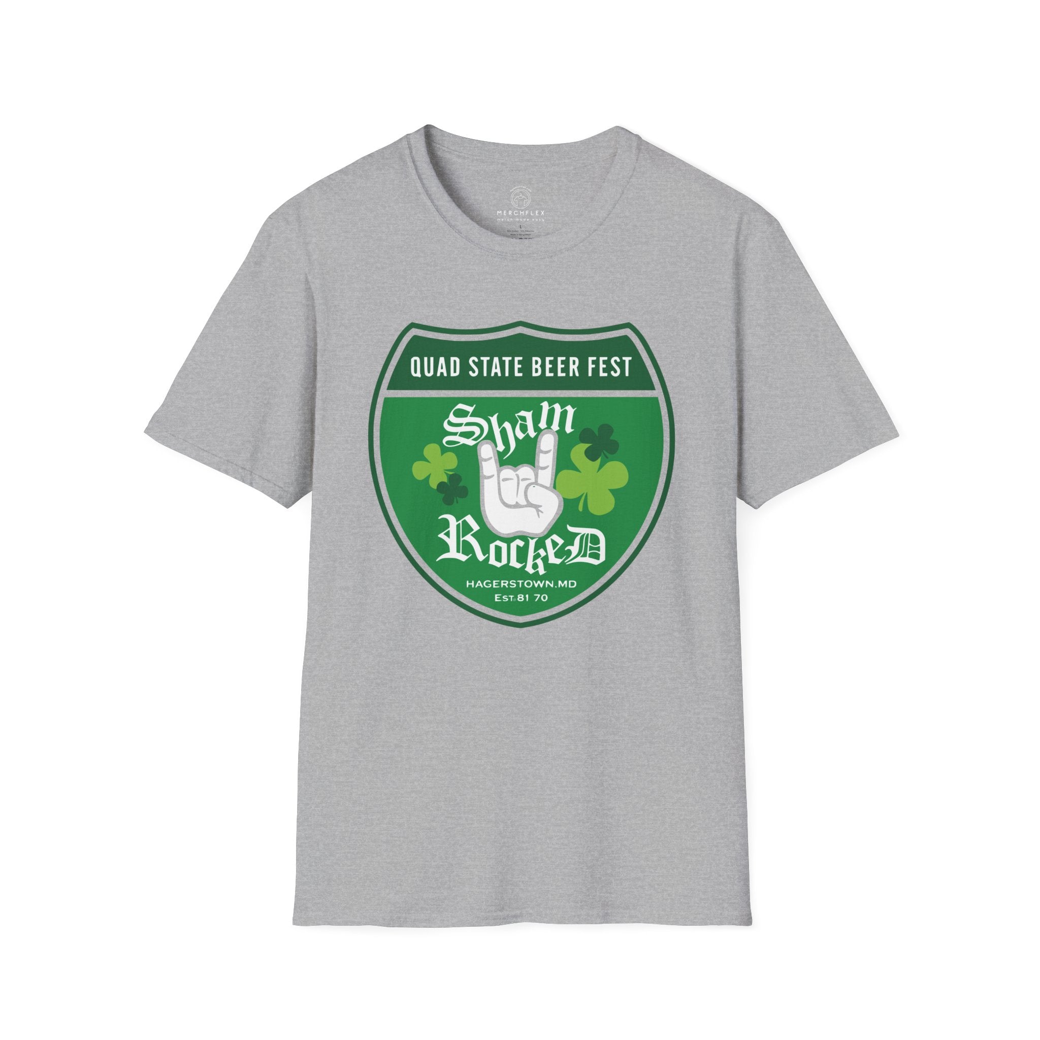 Shamrocked! Official Rock On Tee (Event Pickup Only)