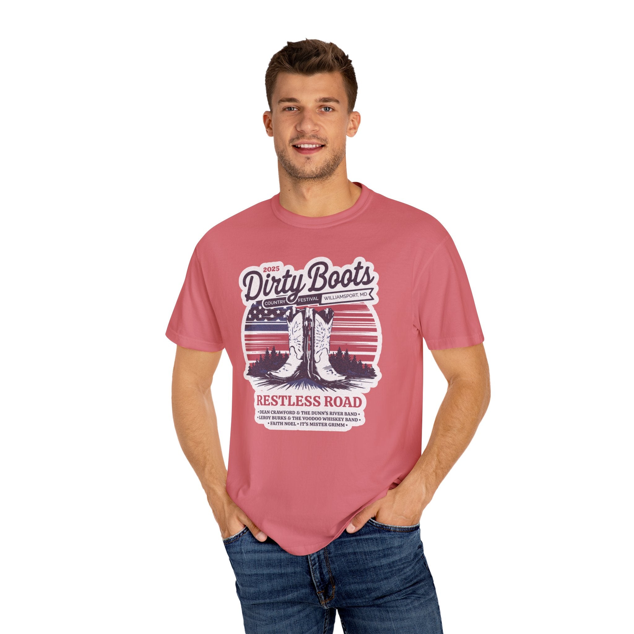 2025 Dirty Boots Festival Tee