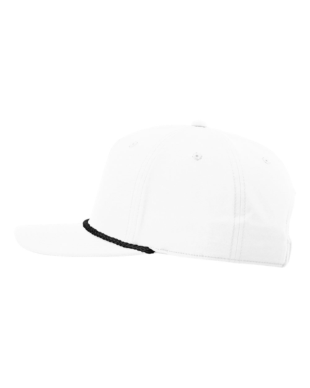 ABC Supply | Richardson 258 Performance Rope Hat | White Black