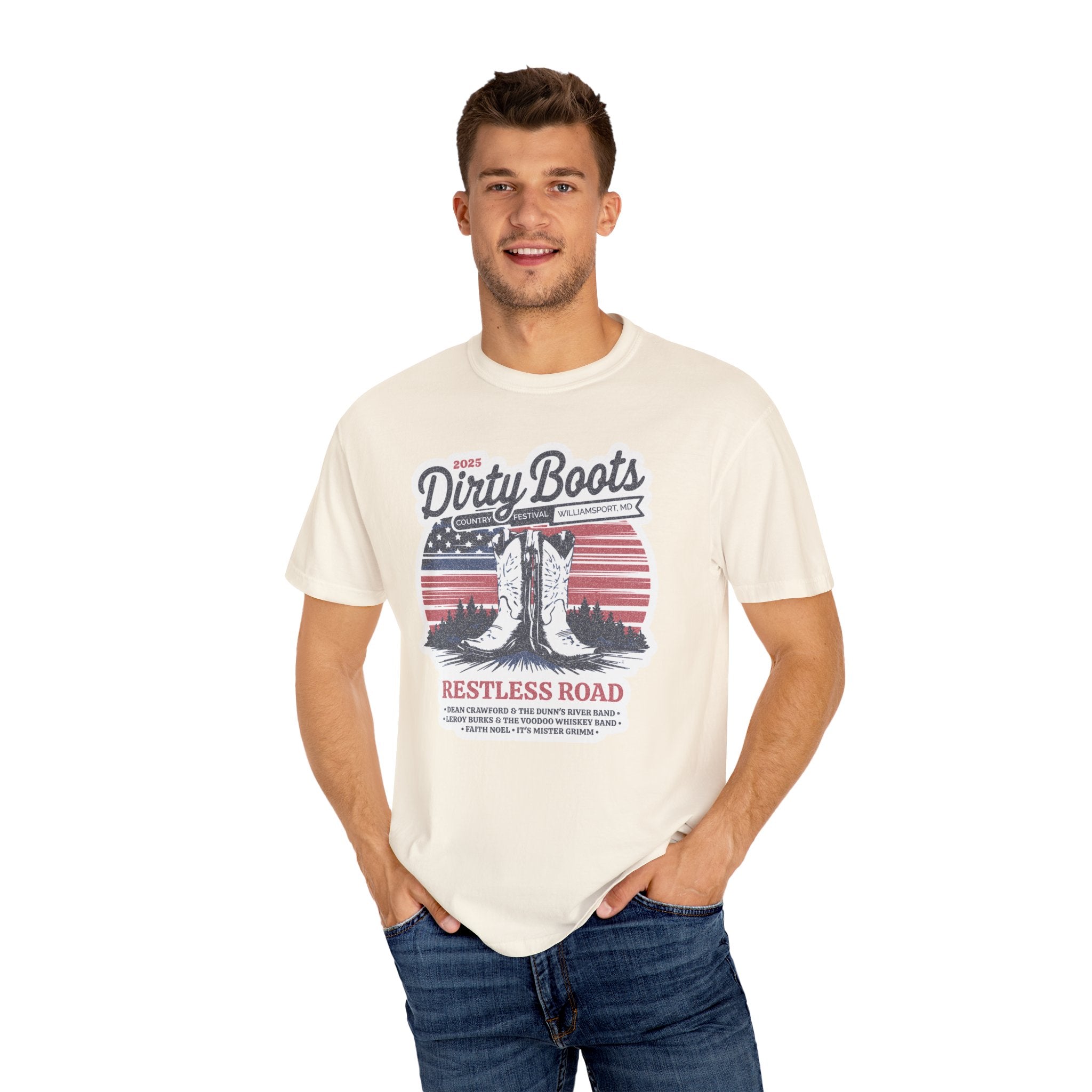 2025 Dirty Boots Festival Tee