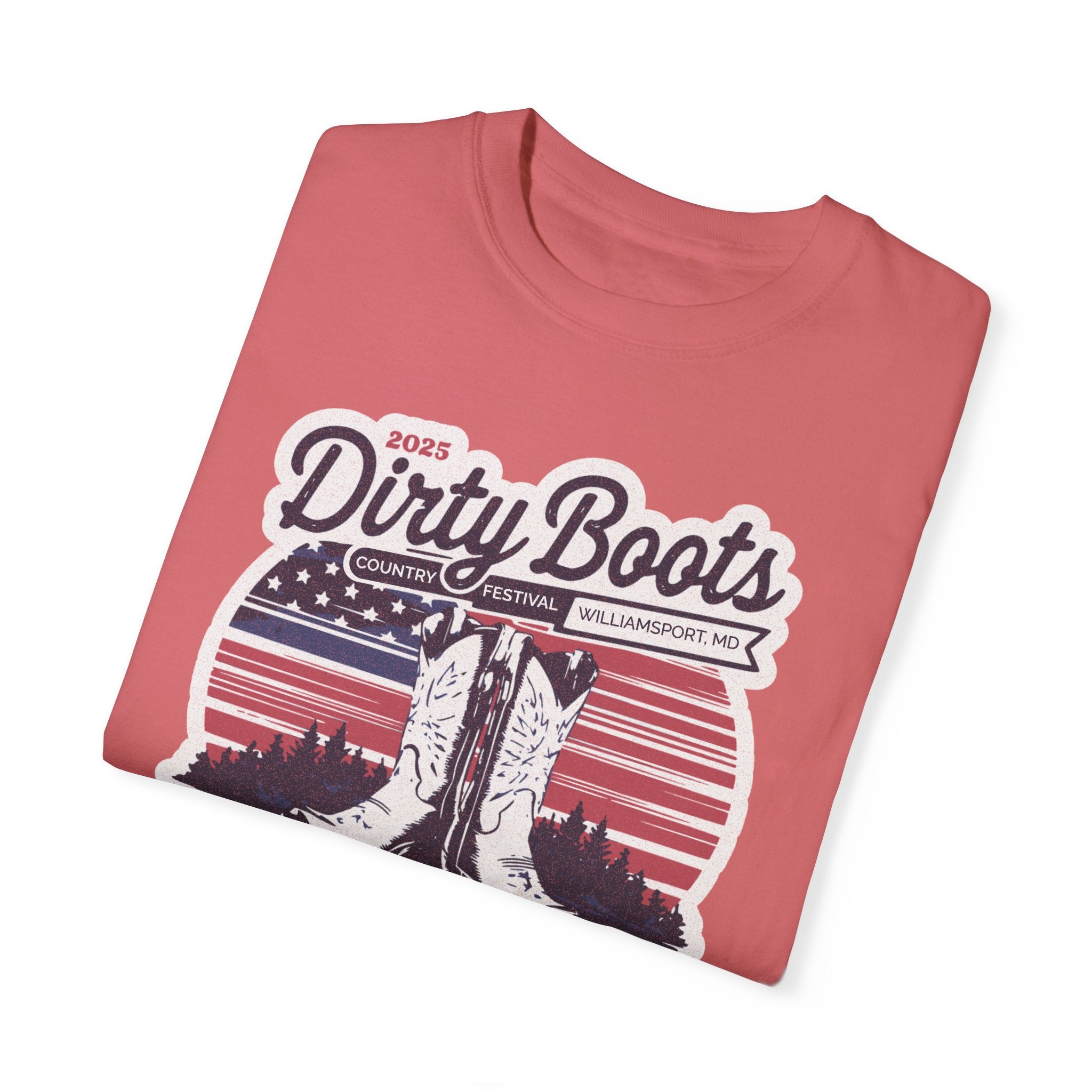 2025 Dirty Boots Festival Tee