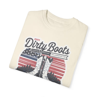 2025 Dirty Boots Festival Tee