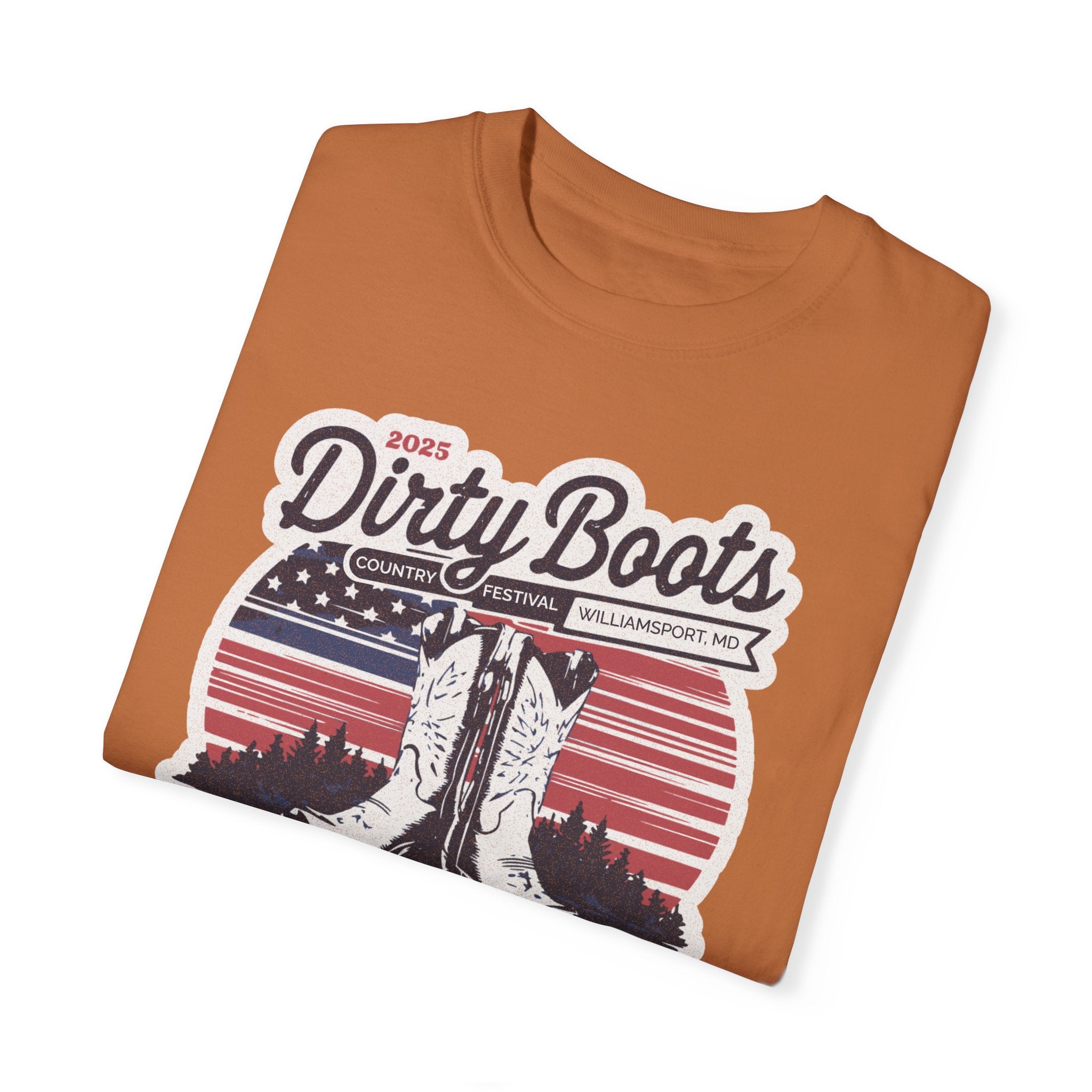 2025 Dirty Boots Festival Tee