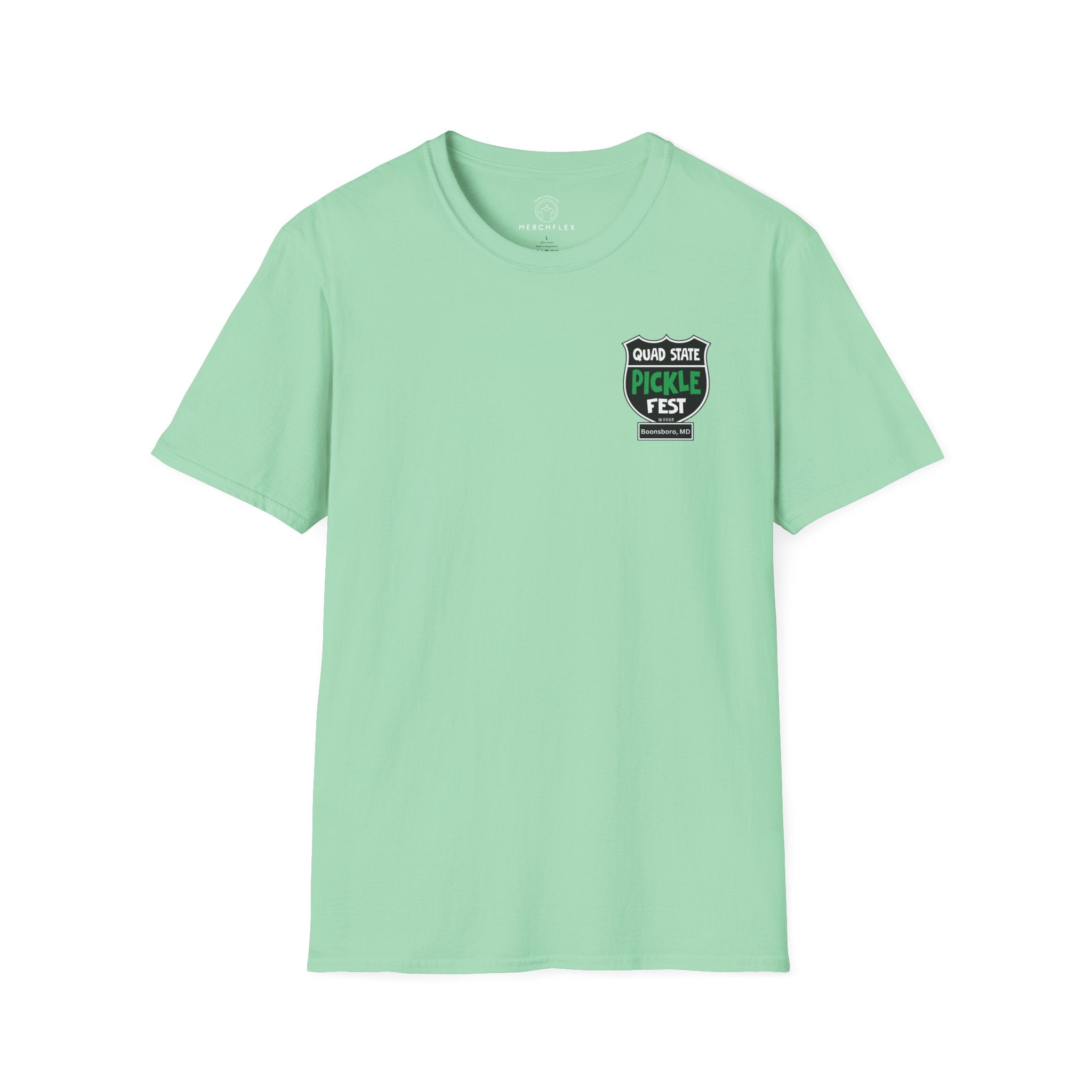 Pickle Fest Logo + DJ Tee | Front & Back