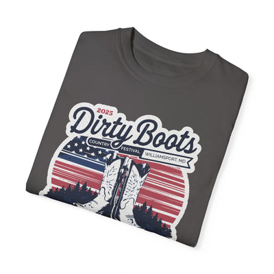 2025 Dirty Boots Festival Tee