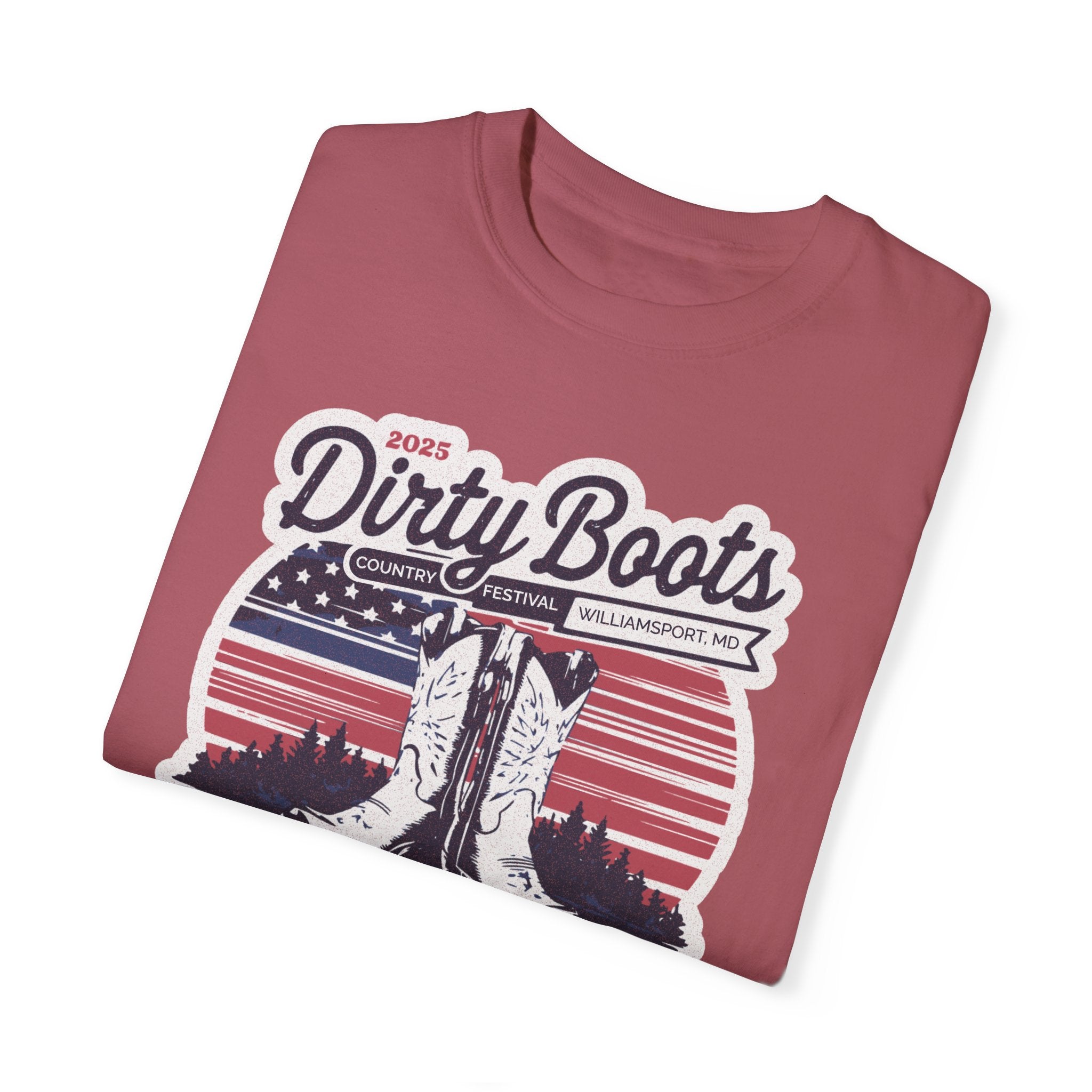2025 Dirty Boots Festival Tee