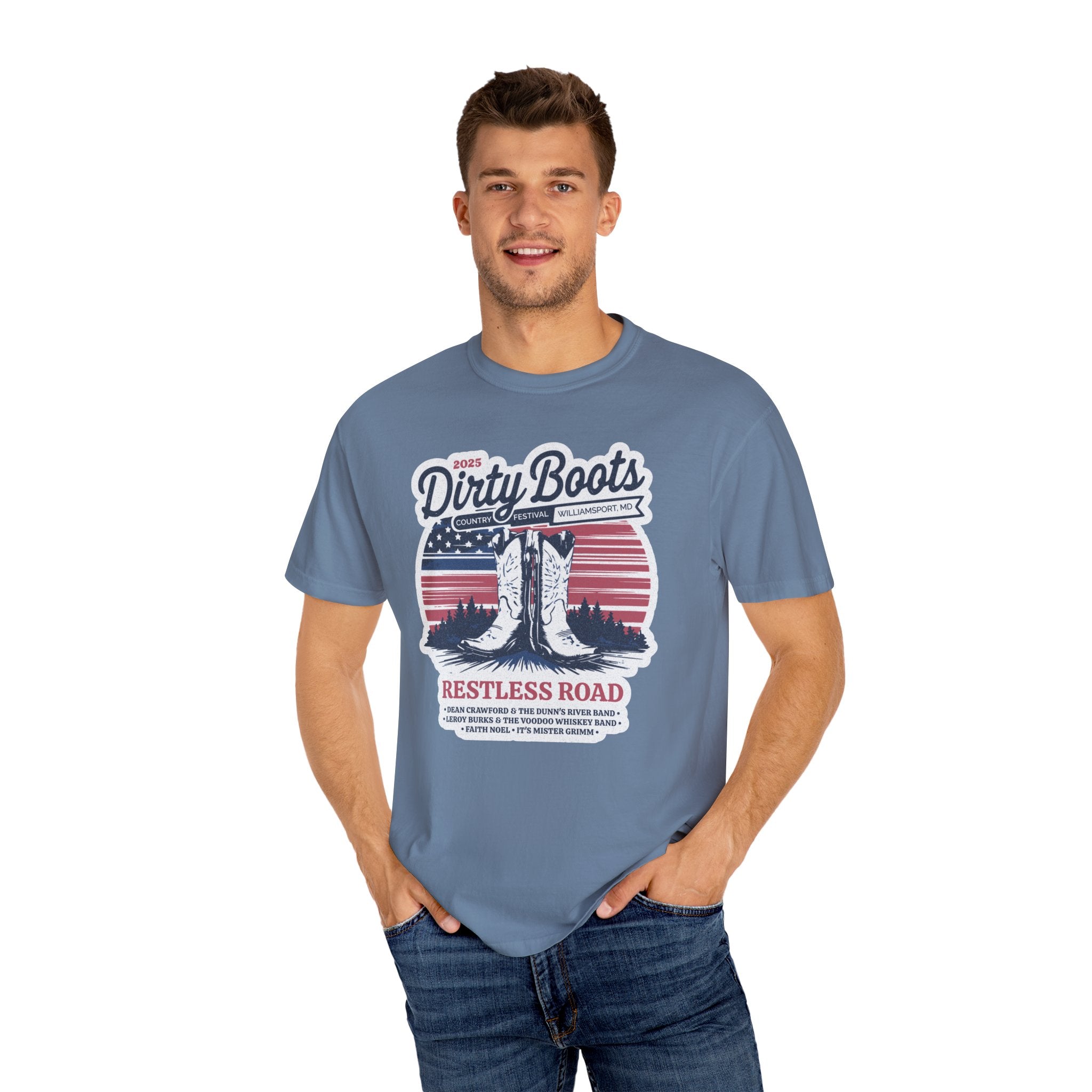 2025 Dirty Boots Festival Tee