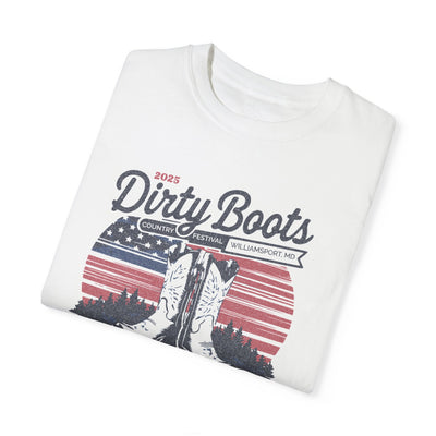 2025 Dirty Boots Festival Tee