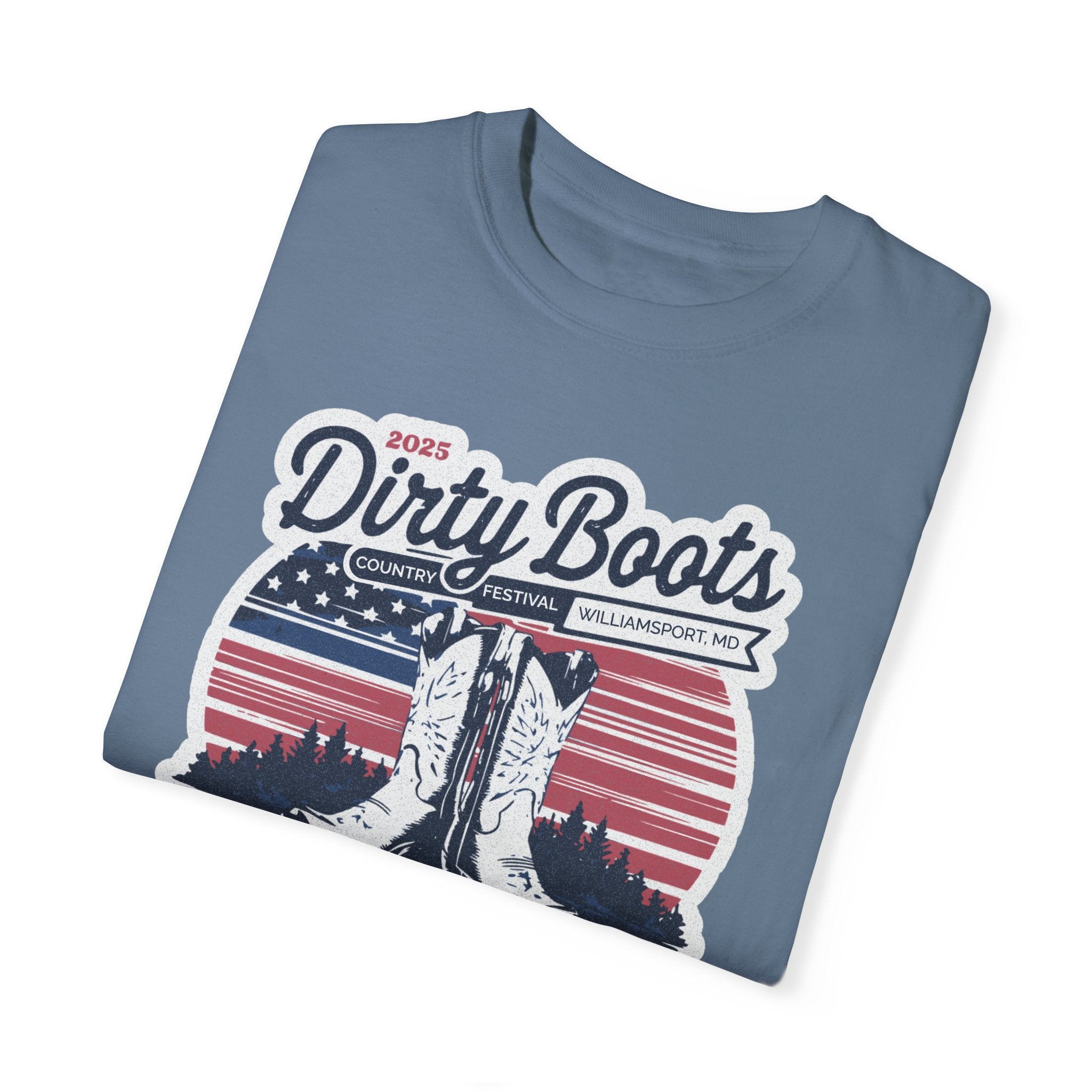 2025 Dirty Boots Festival Tee