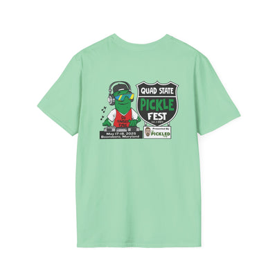 Pickle Fest Logo + DJ Tee | Front & Back