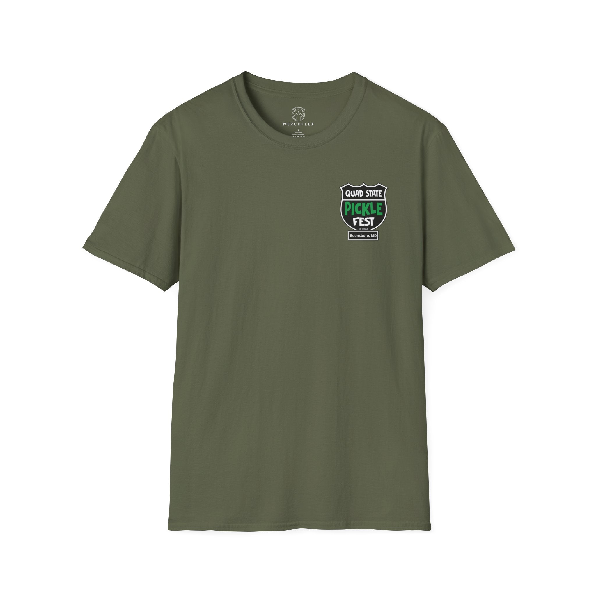 Pickle Fest Logo + DJ Tee | Front & Back