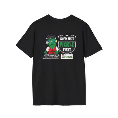Pickle Fest Logo + DJ Tee | Front & Back