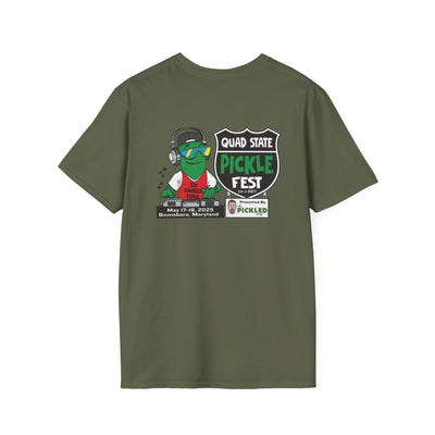Pickle Fest Logo + DJ Tee | Front & Back