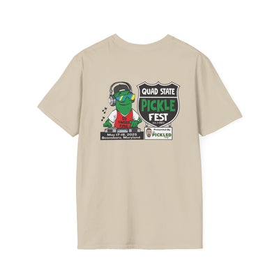 Pickle Fest Logo + DJ Tee | Front & Back
