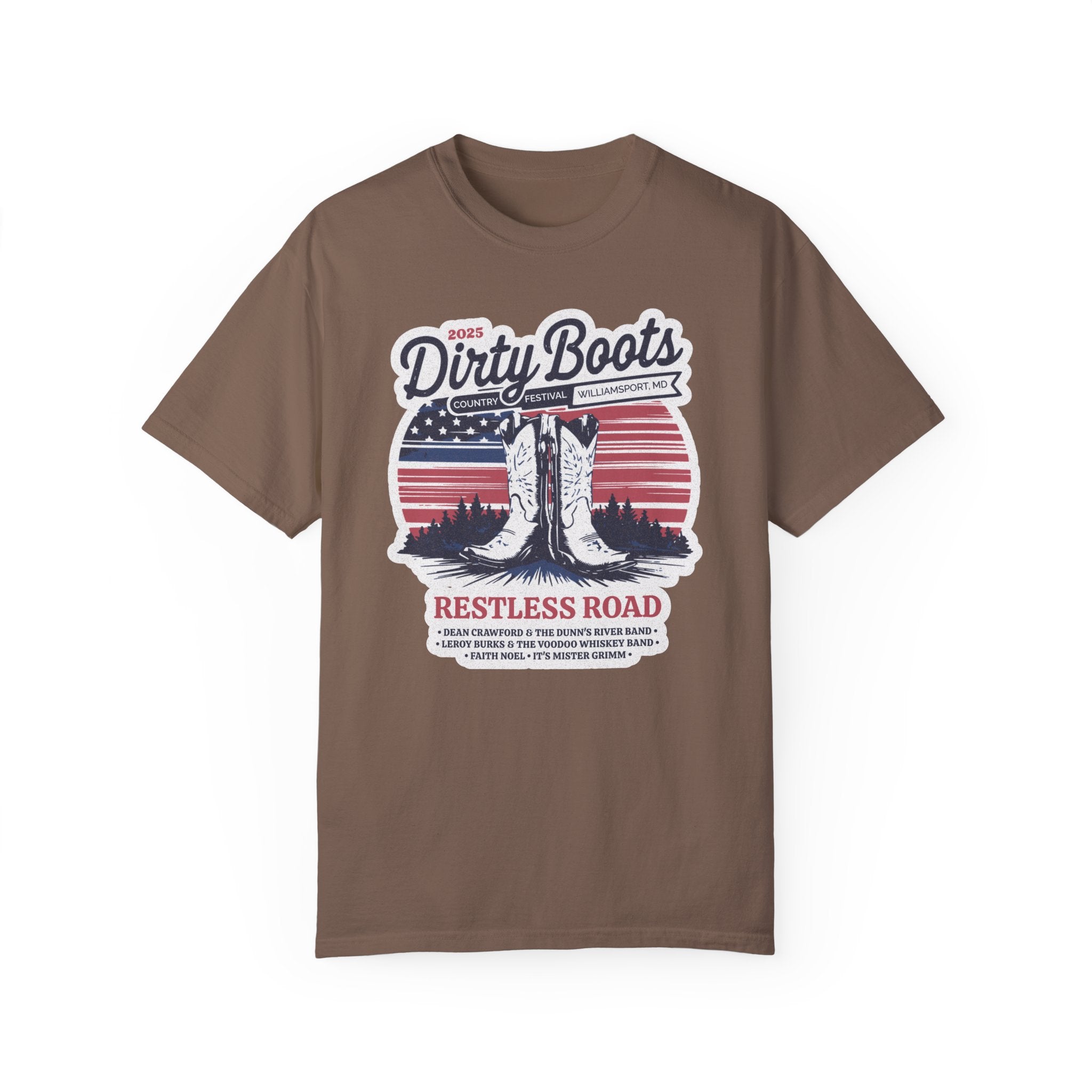 2025 Dirty Boots Festival Tee
