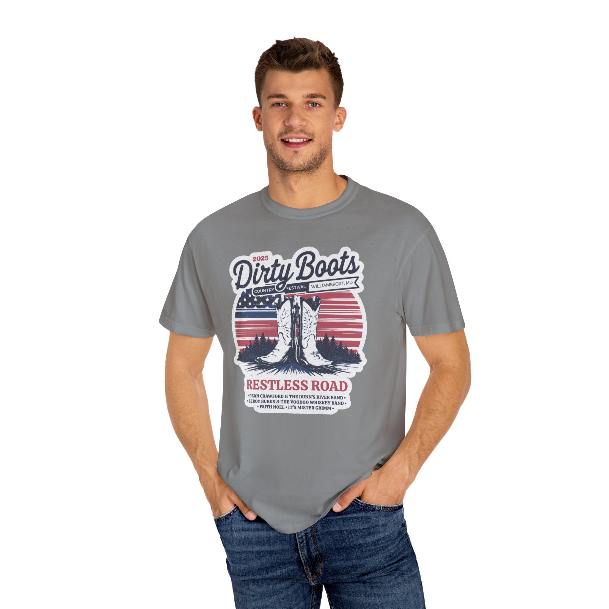 2025 Dirty Boots Festival Tee