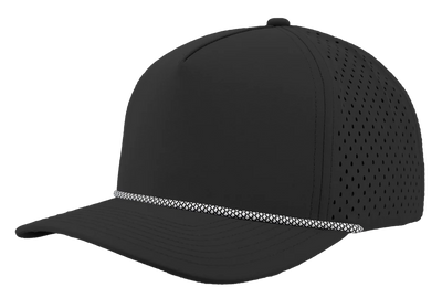ABC Supply | Blackhawk R+ Rope Hat | Black White Chainlink