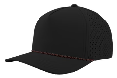 ABC Supply | Blackhawk R+ Rope Hat | Black | Copper Chainlink