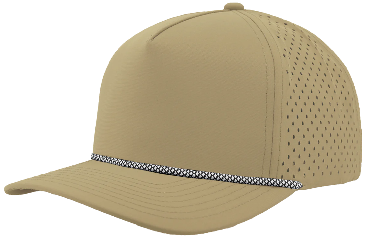 ABC Supply | Blackhawk R+ Rope Hat | Khaki | White Chainlink