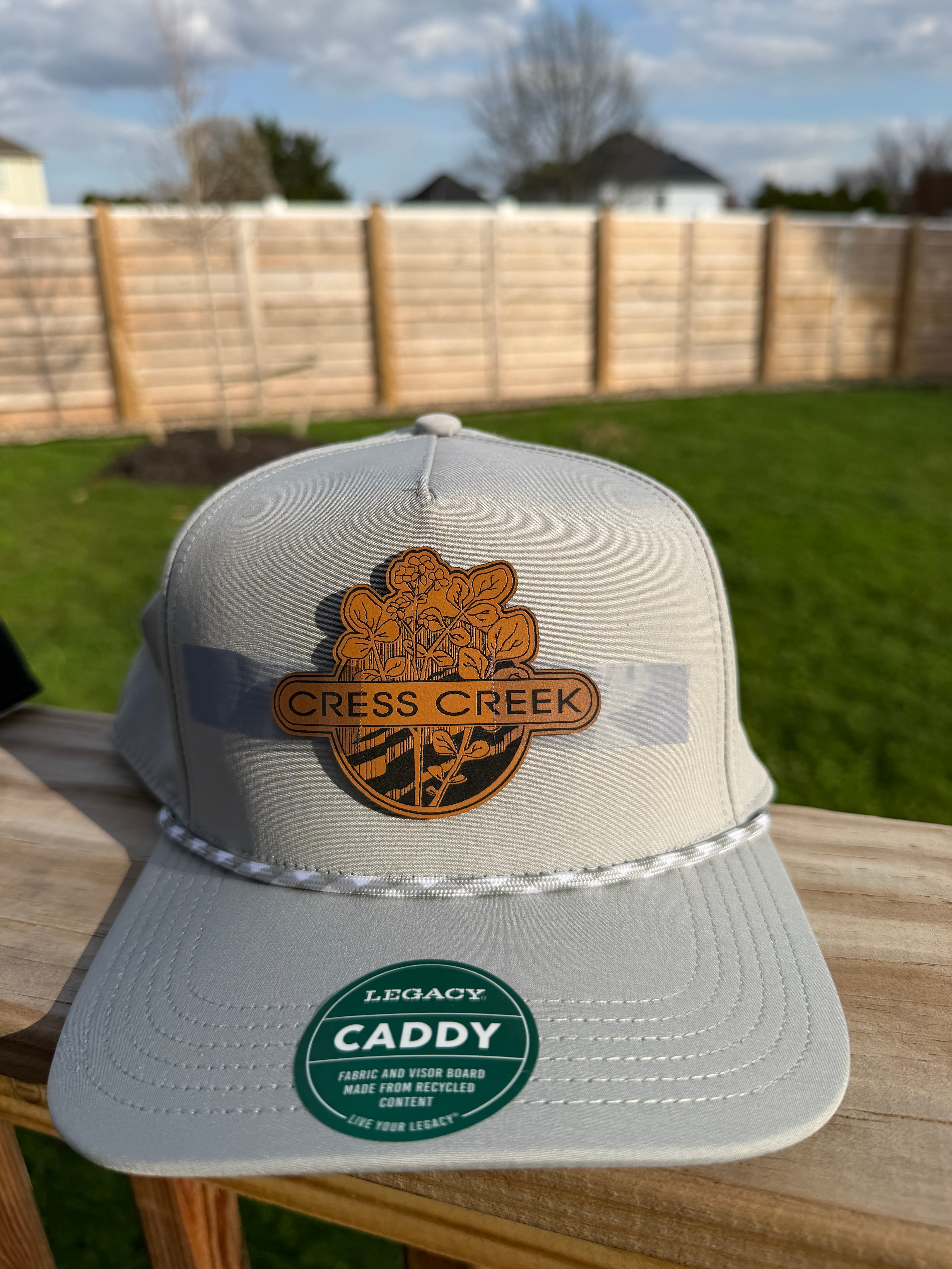 Cress Creek | Grey Caddy Hat