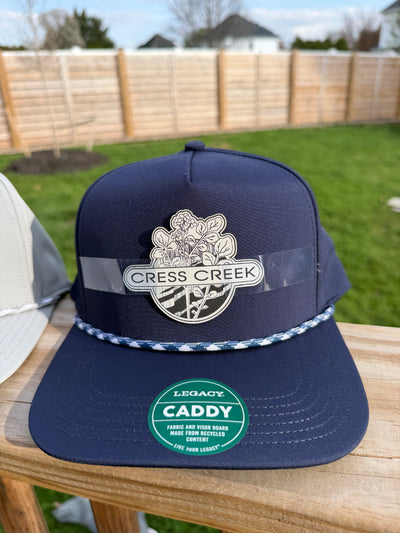 Cress Creek | Navy Caddy Hat